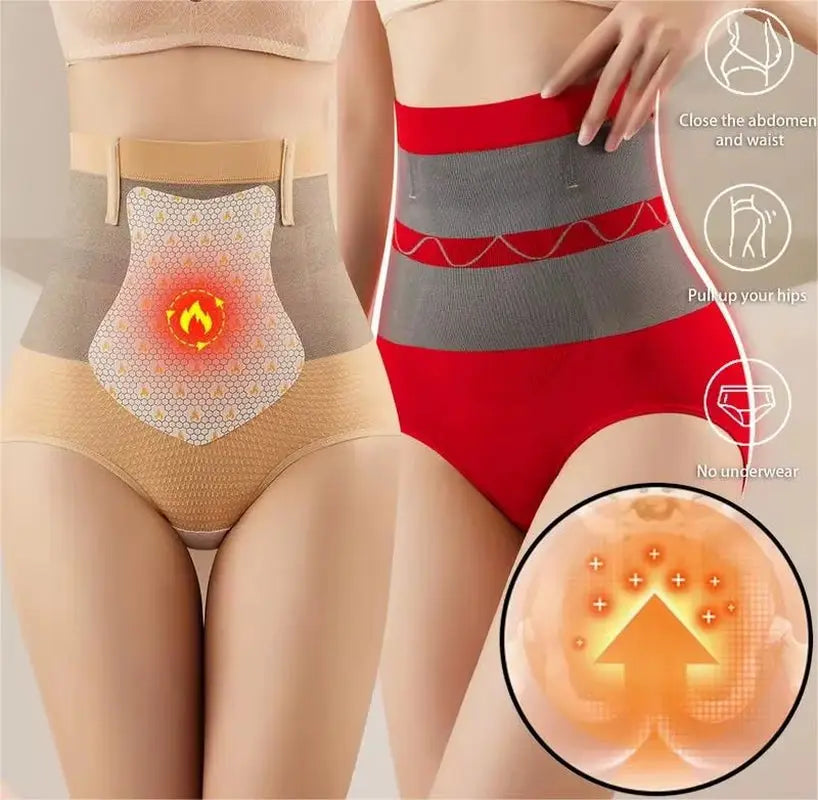 Belly Slimming Panties Waist Trainer Body Shapers Women Seamless Tummy Control Underwear Postpartum High Waist Shapewear Panty