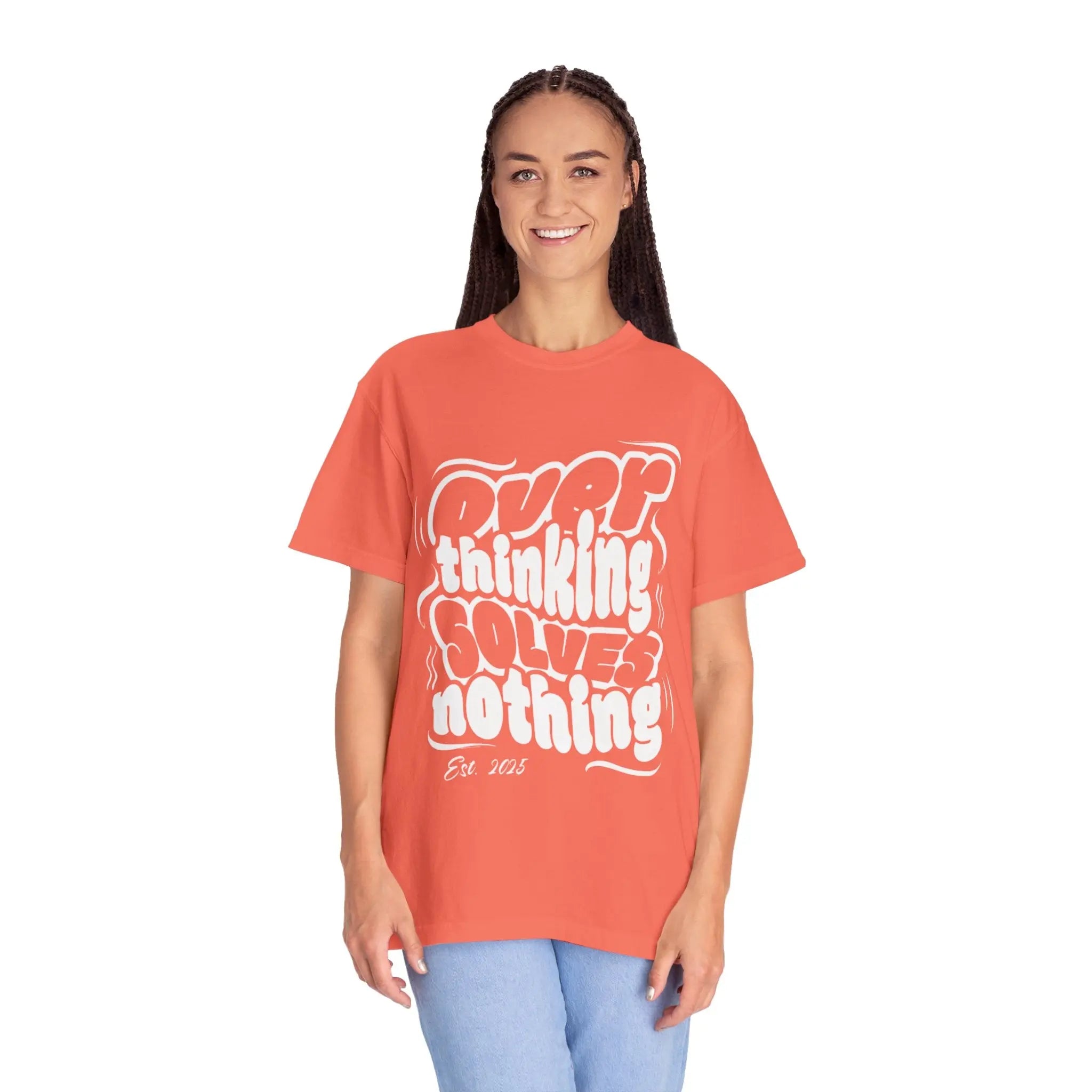 Unisex Overthinking T-Shirt - Relaxed Fit, Trendy Design, Perfect for Casual Outfits, Gift for Mental Health Awareness, Everyday Wear, [...]