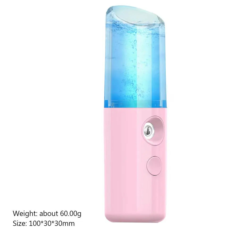Mini 30Ml Humidifier Diffuser Nano Face Spray USB Facial Body Nebulizer Steamer Moisturizing Humidifier Skin Care