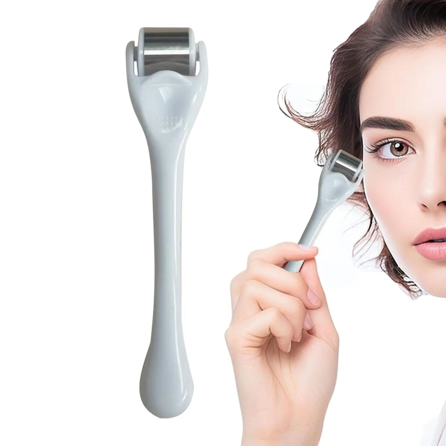 Facial Massage Roller | Ice Facial Roller | Ice Rollers Massager | Skin Care Metal Facial Massager to Brighten Skin and Enhancing Natural Glow for Puffy Eyes Dark Circles Migraine