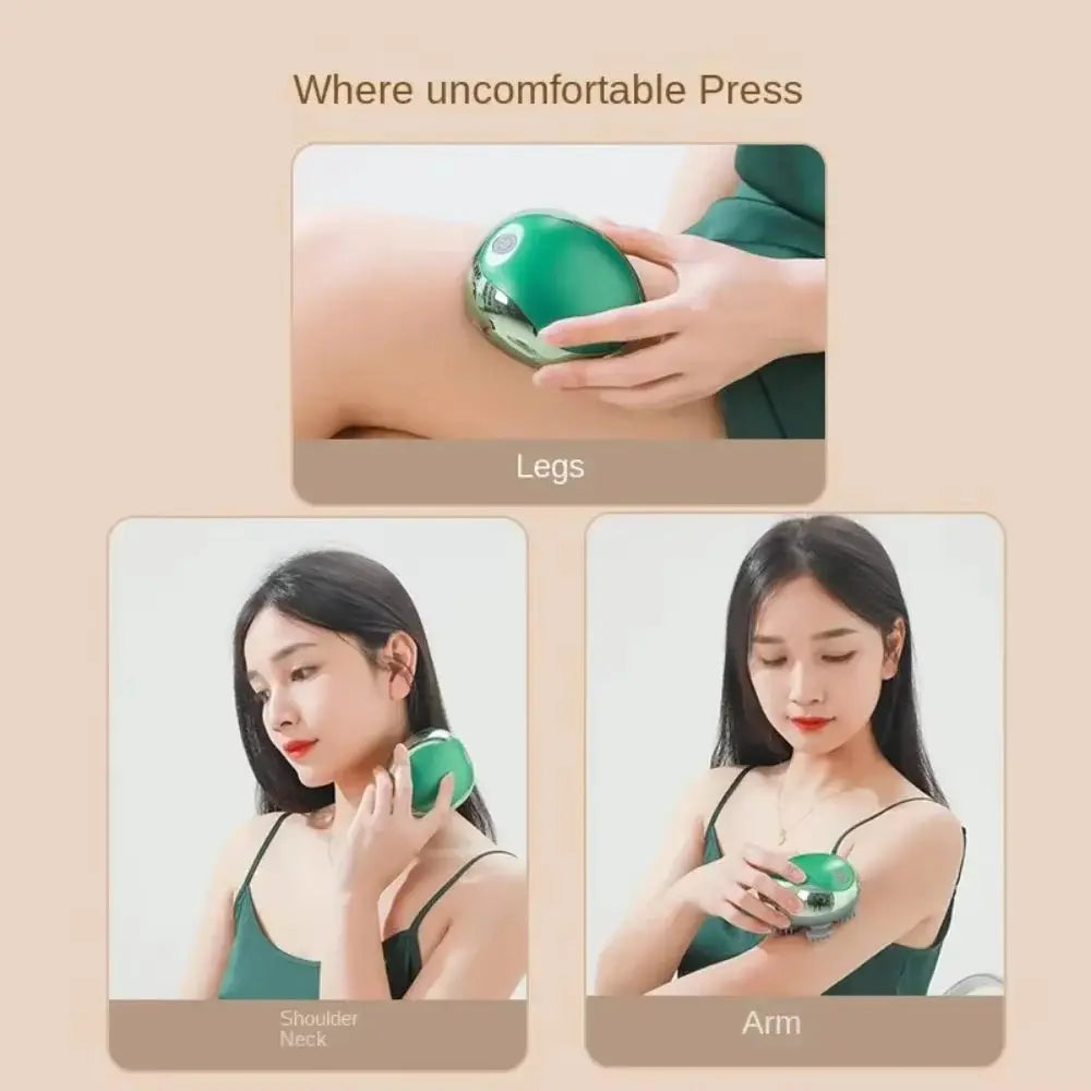 Electric Head Massage Scalp Treatment Head Massage Pressure Release Multi-Function Kneading and Vibrating Physiotherapy Device