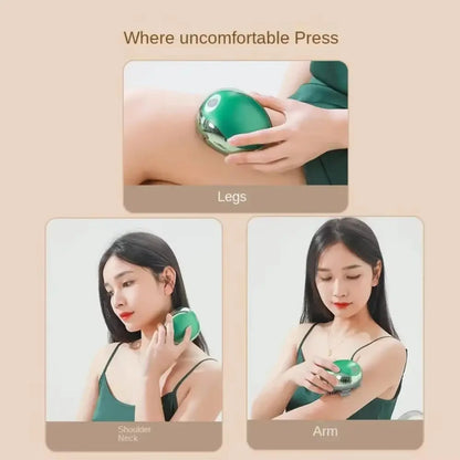 Electric Head Massage Scalp Treatment Head Massage Pressure Release Multi-Function Kneading and Vibrating Physiotherapy Device