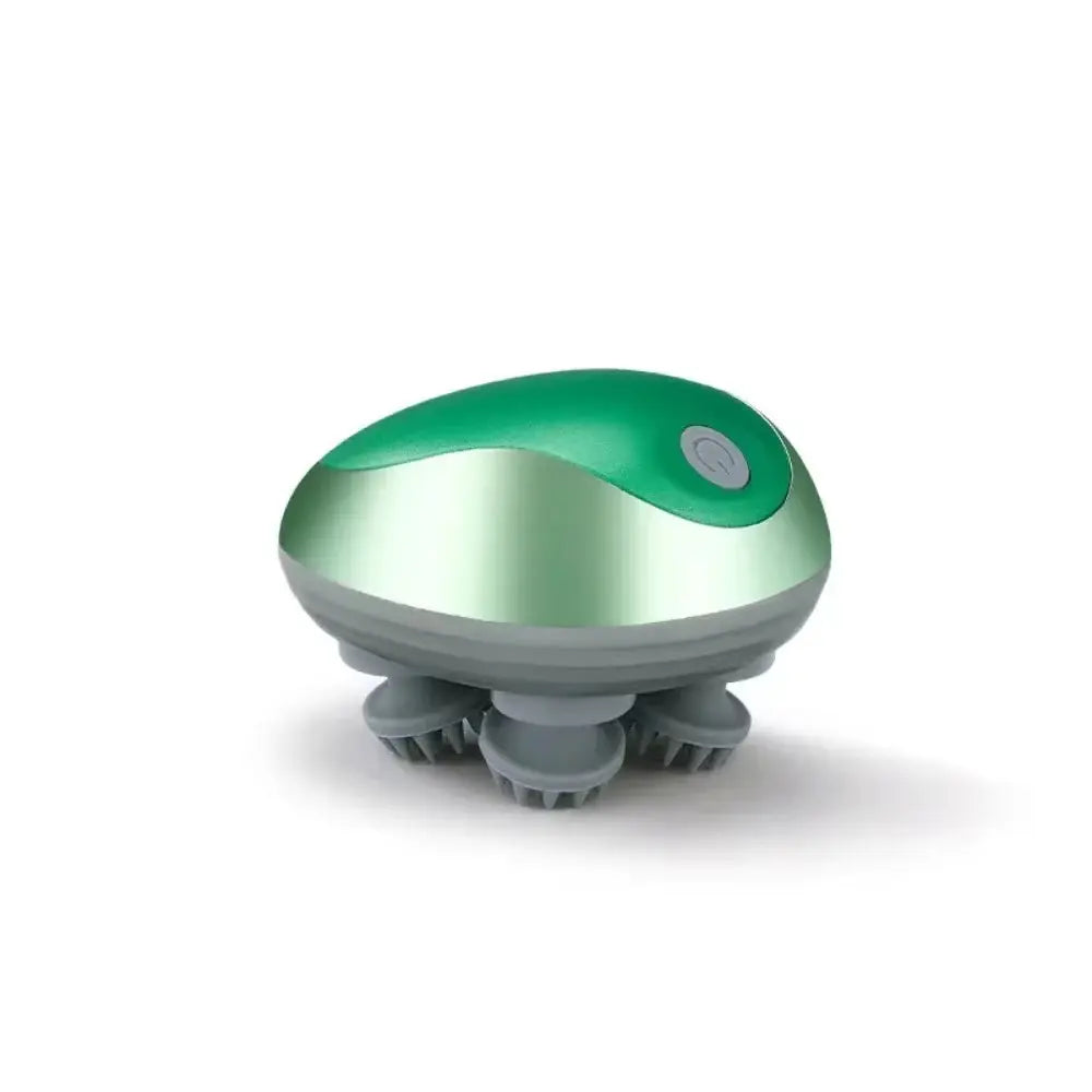 Electric Head Massage Scalp Treatment Head Massage Pressure Release Multi-Function Kneading and Vibrating Physiotherapy Device