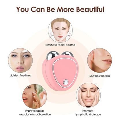 Microcurrent Facial Device, Mini Microcurrent Face Lift Device, Face Lift Toning/Sculpting/Firming Tool, Anti-Ageing, Skin and Rejuvenation