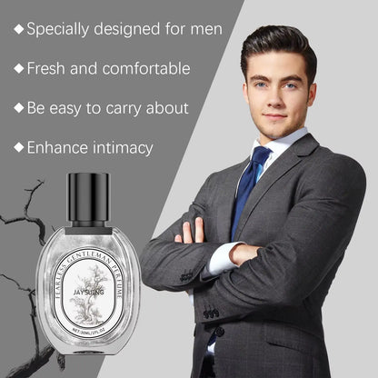 Men Perfume Long Lasting Fragrance Body Spray Fresh Scent Pheromone Essential Oil Cologne Deodorant Refreshing Attracting Women