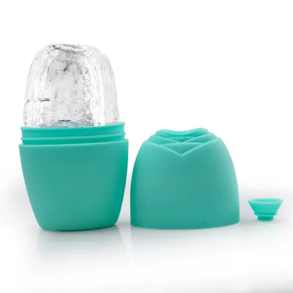 Skin Care Face Lifting Contouring Tool Silicone Ice Cube Trays Ice Globe Ice Balls Face Massager Facial Roller Reduce Acne