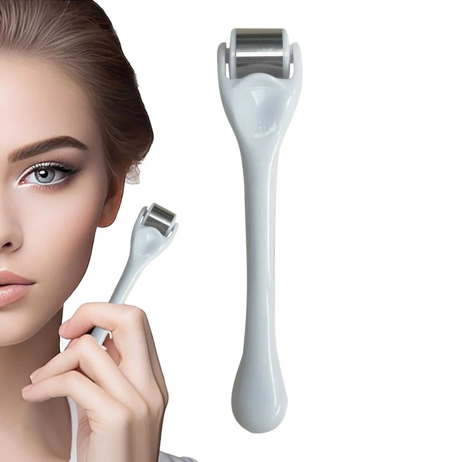 Facial Massage Roller | Ice Facial Roller | Ice Rollers Massager | Skin Care Metal Facial Massager to Brighten Skin and Enhancing Natural Glow for Puffy Eyes Dark Circles Migraine